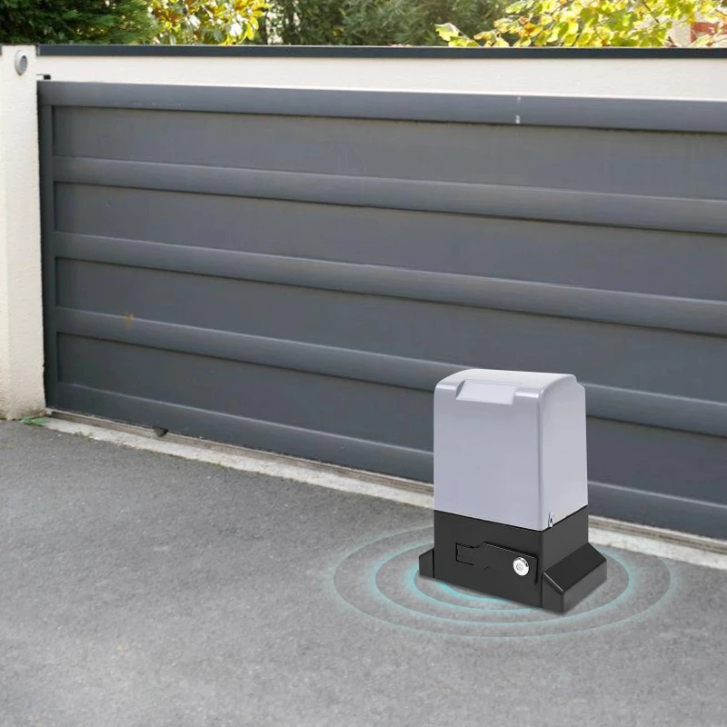 

Sliding Gate Opener 750W Motor with Remote Control Autonomous Setting 1600kg for Sliding Doors