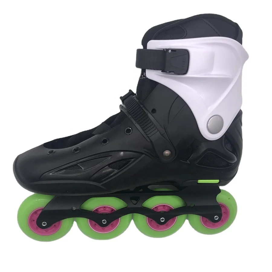 Wholesale Manufacturer Urban Slalom Hard boot Inline Roller Skates Shoes For Adult