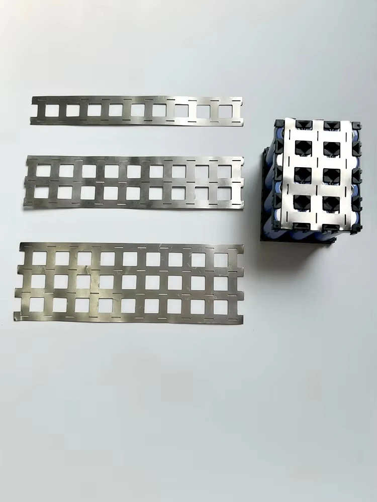 21700 – pasek niklowy, blacha niklowa, równoległy pasek niklowy, pasek stalowy pokryty niklem (SPCC), element łączący 21700, otwór o średnicy 21,2 mm. — zdjęcie produktu 6