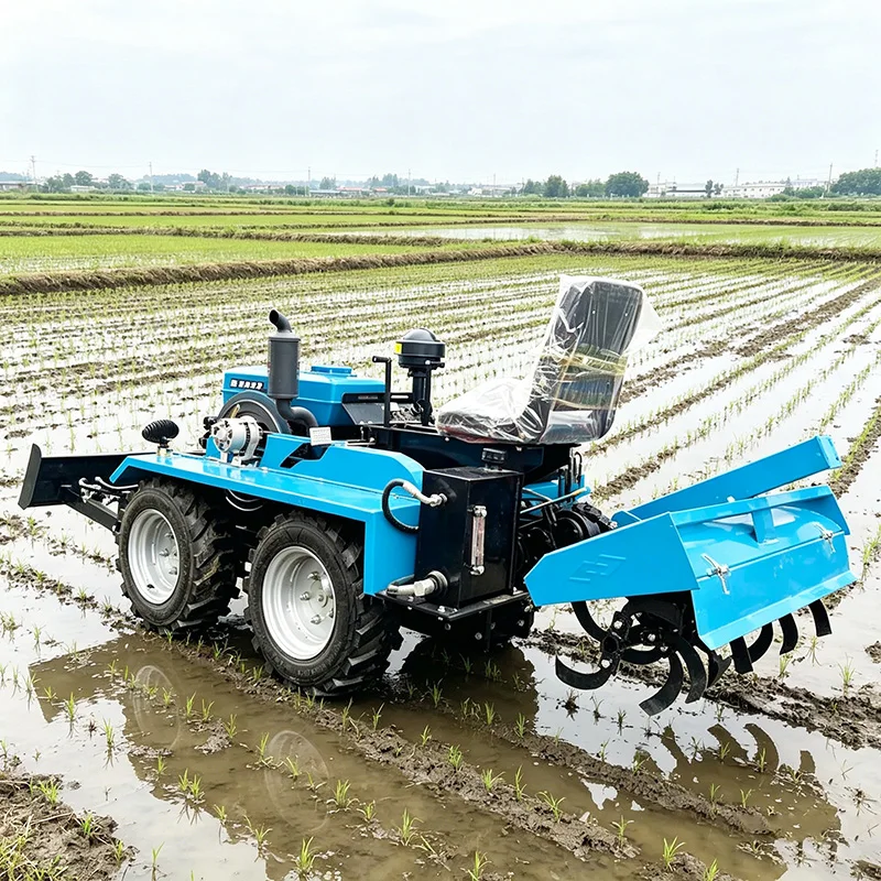 

Customized Wheeled High-Power Tractor 25 HP, Four-Wheel Multifunctional Rotary Tillage and Cultivation Integrated Machine