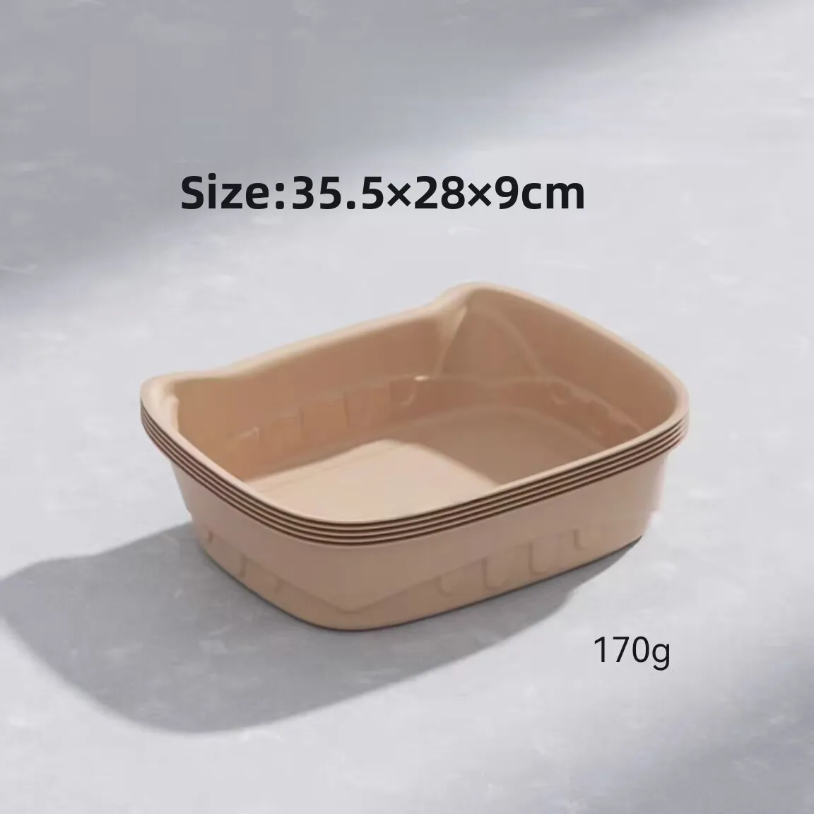 Disposable Cat Litter Box, Temporary Outing, Portable Car Outing, Travel Toilet Can Be Used in Camping Foldable Waterproof Tray
