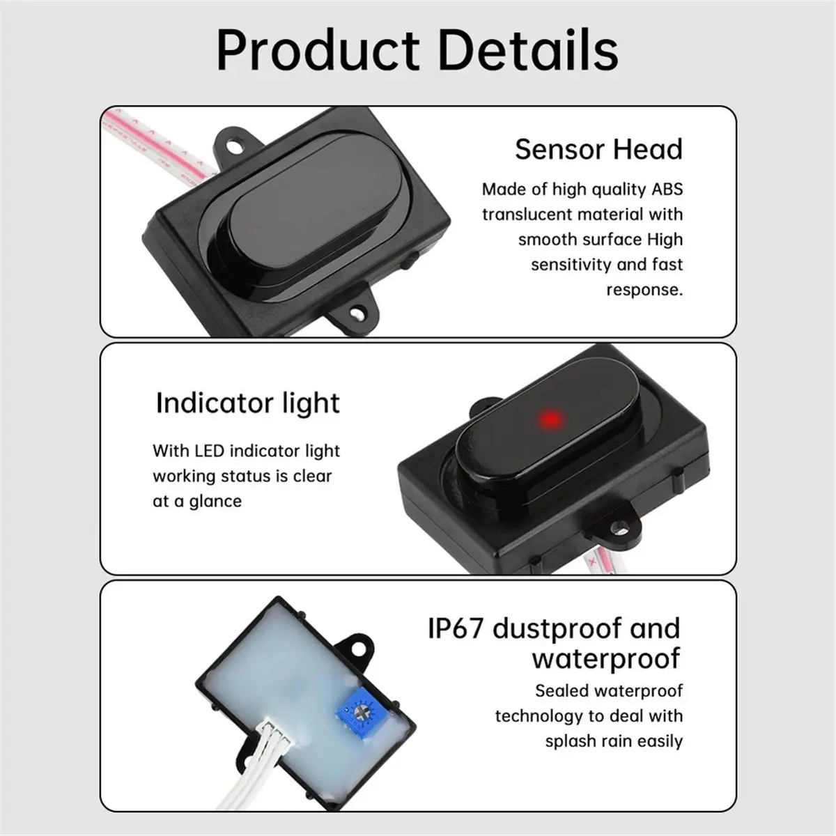 DC 5V Active Diffuse Reflection Sensor Infrared Induction Photoelectric Switch Human Body Automatic Motion Sensor