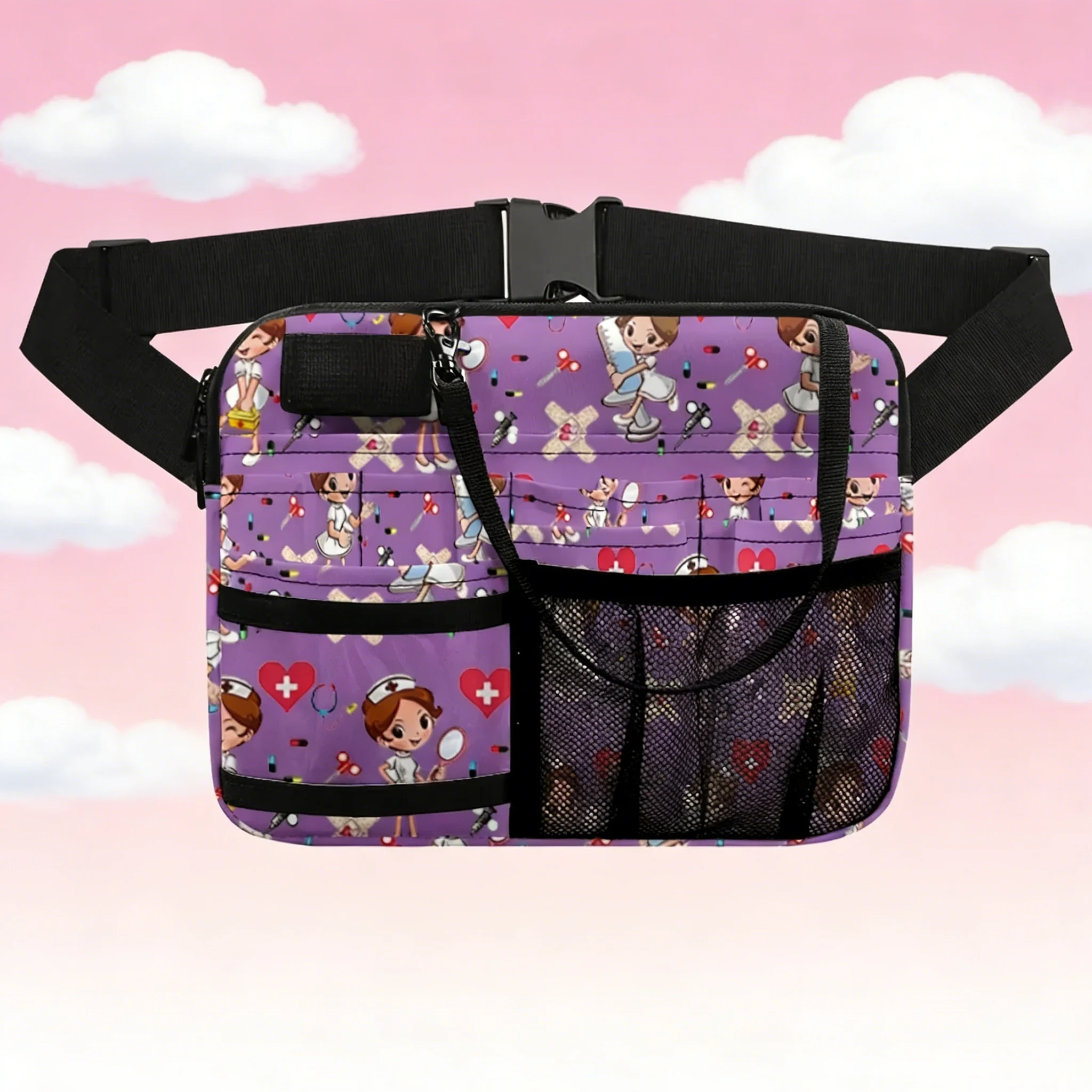 

Heat Resistant Nurse Fanny Pack Medical Waist Bag for Hot Weather Use