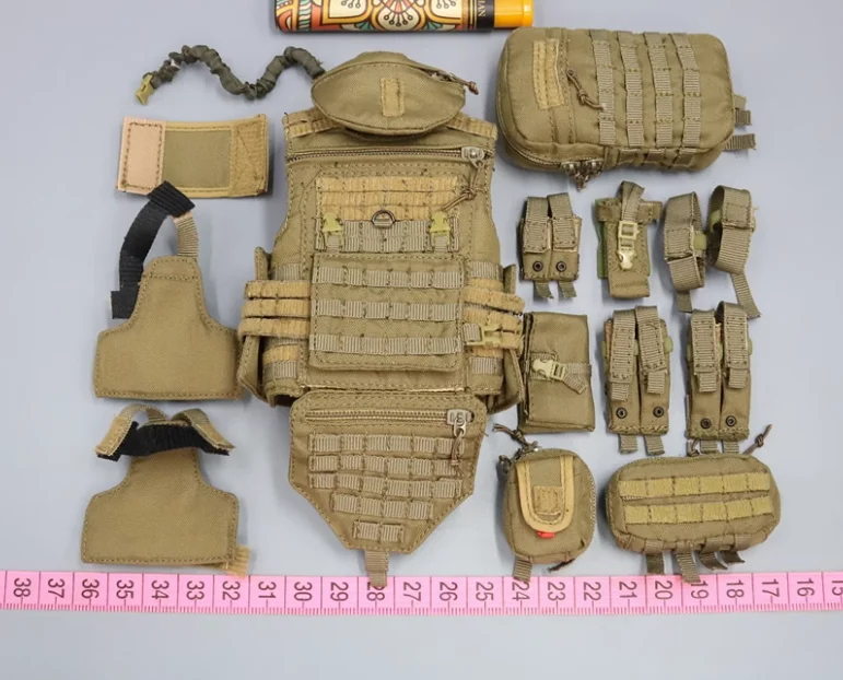 

B23 KING'S TOY KT-8006 1/6 Scale Chest Hanging Bag Set Model for 12" Figure