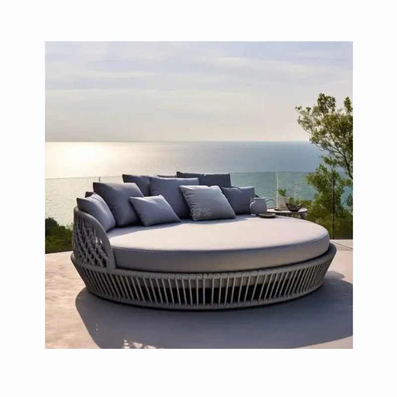 Commercial Outdoor Hotel Furniture Swimming Pool and Hotel Project Beach Furniture