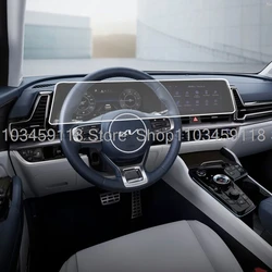 TPU Protective film For Kia Sportage NQ5 2022 2023 Car 12.3 inch  radio GPS navigation screen Anti-scratch interior Accessories