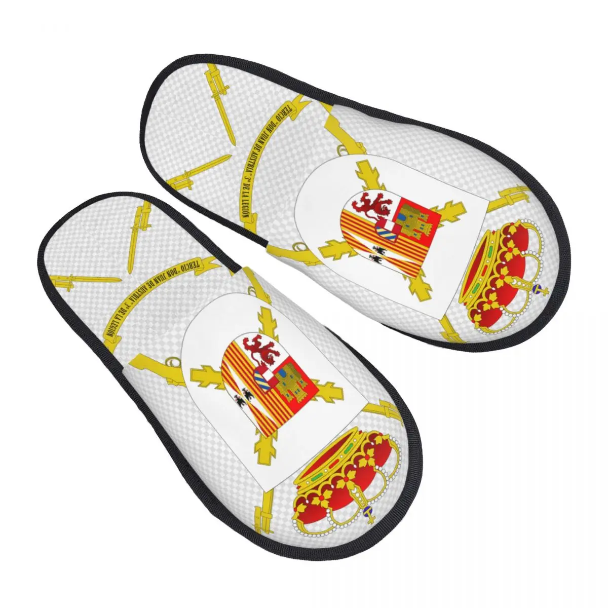 Spanish Legion Men Women Furry slippers Cosy pantoufle homme Home slippers