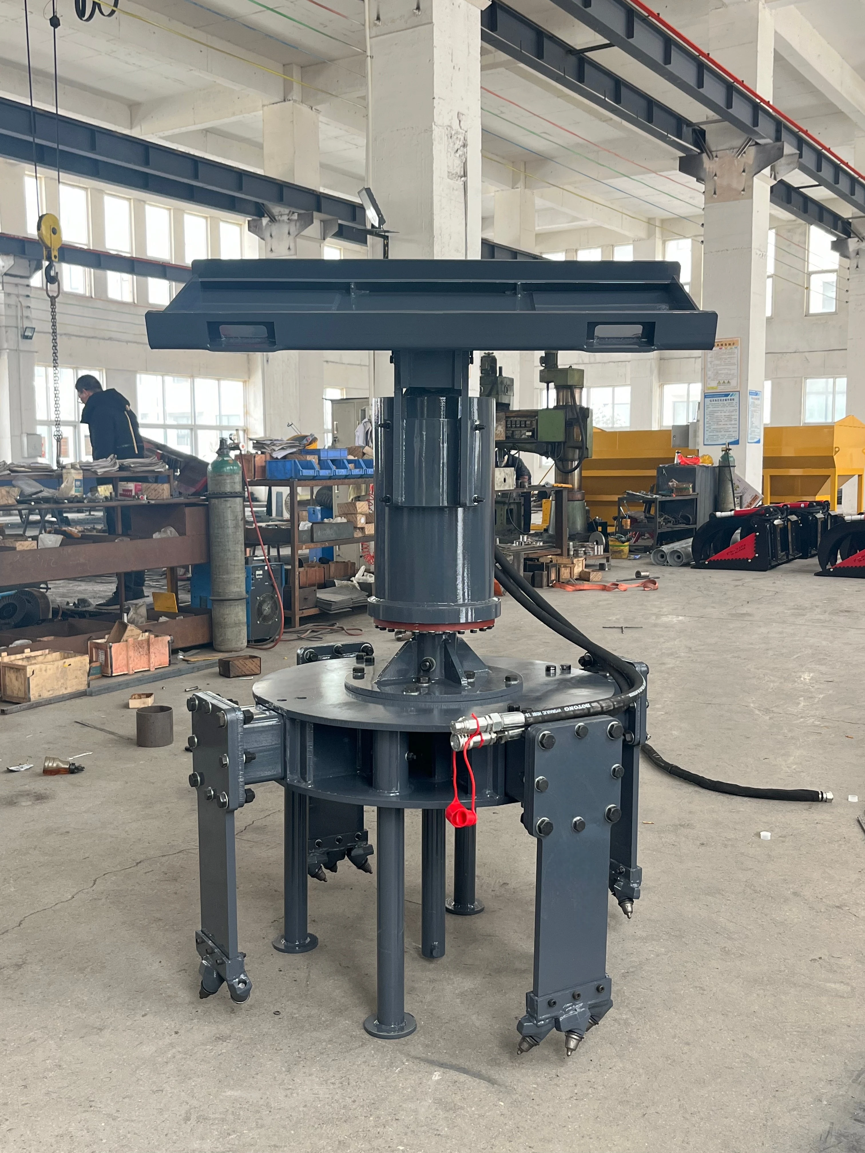 RSBM Manhole Cover Planer for Skid Steer Loader