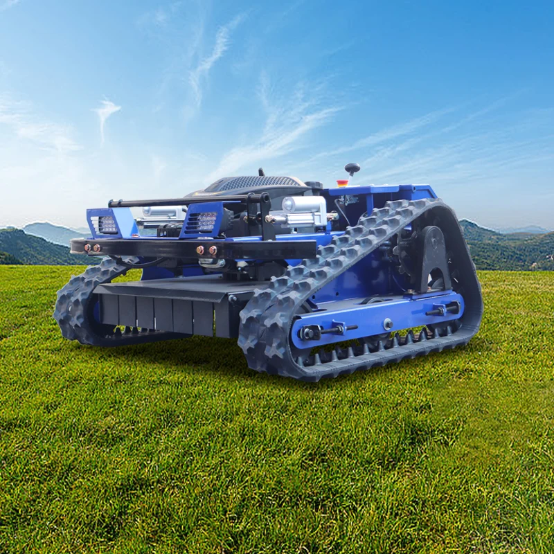 

Multifunction Gasoline Engine Remote Control Lawn Mower for Agricultural and Forestry Use Garden tools