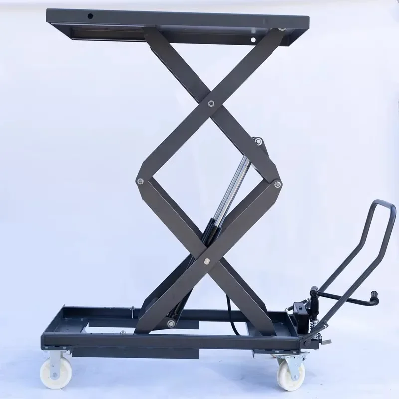 New energy vehicle battery lift, battery pack disassembly and assembly lifting platform lifting mobile cart