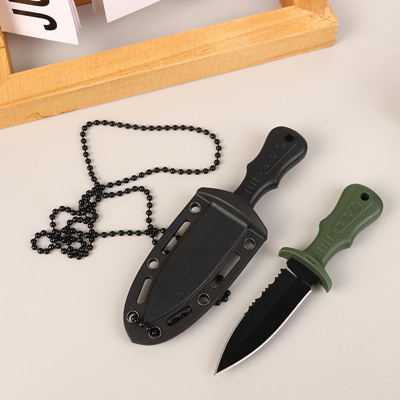 Stainless Steel Mini Outdoor Knife Portable Camping Pocket Knife With Multi -purpose Cutting Lnife Fruit Knife