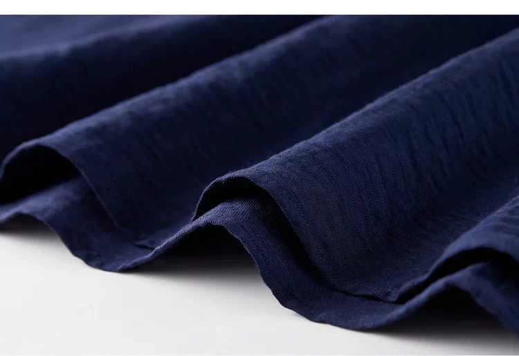 SENTUBILA Minimalistischer A-Linien-Rock für Damen, Sommer 2026, Neuer Lässiger Rock mit Elastischem Bund, Langer Lockerer Rock, Damenbekleidung 162QA5883 – Detail 36