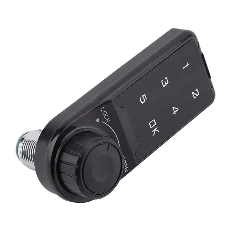 Combination Lock, Door Access Digital Electronic Security Cabinet Coded Locker Contact Keypad Password Key Access Lock