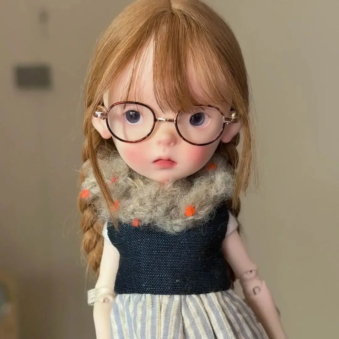 

new BJD doll 1/6 landoudou cute beautiful girl makeup high quality resin toy gift baby angel dolls in offers articulated dolls