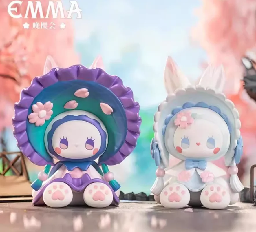 الأصلي EMMA سر الغابات زهر الكرز صندوق أعمى لعبة عصرية لطيف دمية فتاة هدية عيد ميلاد لعبة الطرفية الديكور #1