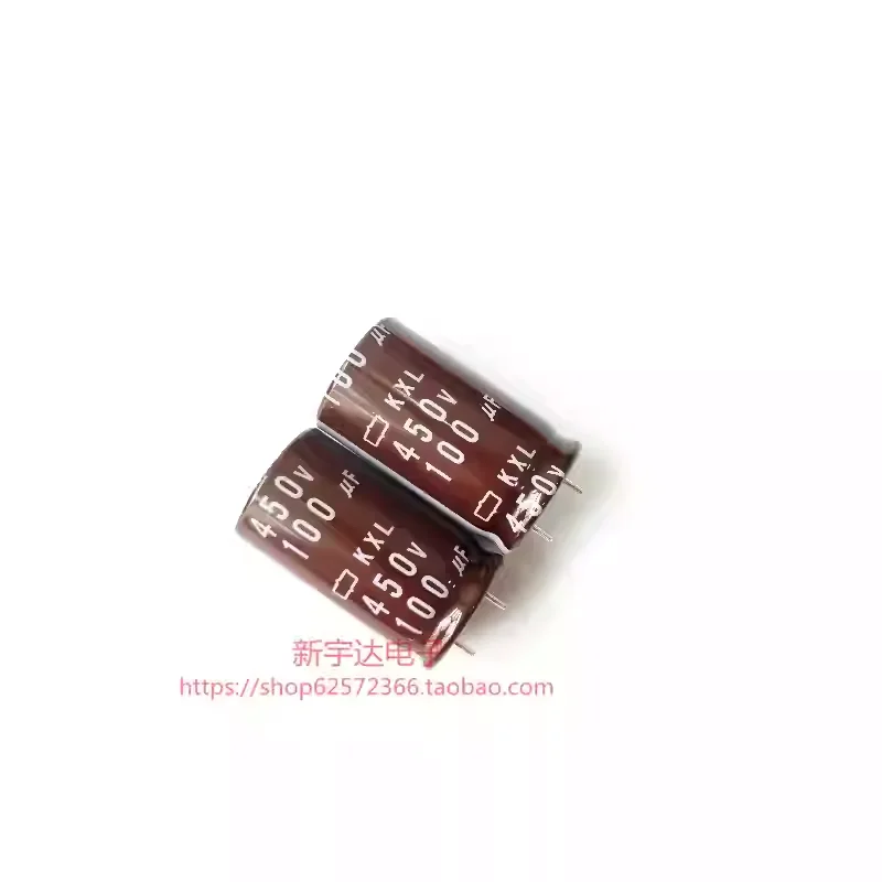

10-100PCS 450V100UF 18X31.5 Black Diamond KXL High Frequency Long Life NCC Electrolytic Capacitor 100UF450V