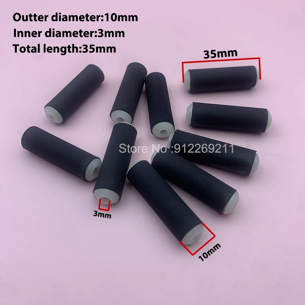 10PCS 35mm Xaar konic printhead rubber pressure roller paper Pinch Roller for Allwin human yaselan infiniti solvent printer