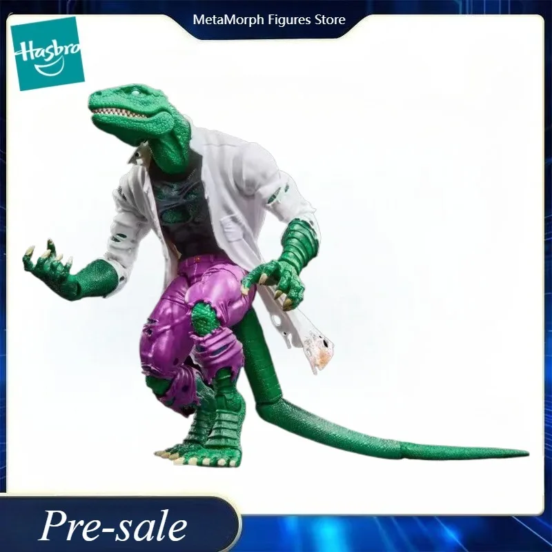 Figurine originale Hasbro Marvel Legends Series SPIDER-MAN LIZARD, modèle de collection de jouets d'anime