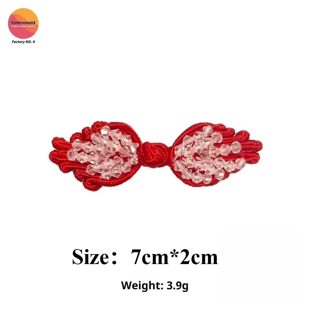 

Национальный стиль, весенний стиль, пряжка в виде диска, ручная работа, пуговица Hanfu Cheongsam, верхняя декоративная пряжка Cheongsam, аксессуар в этническом стиле