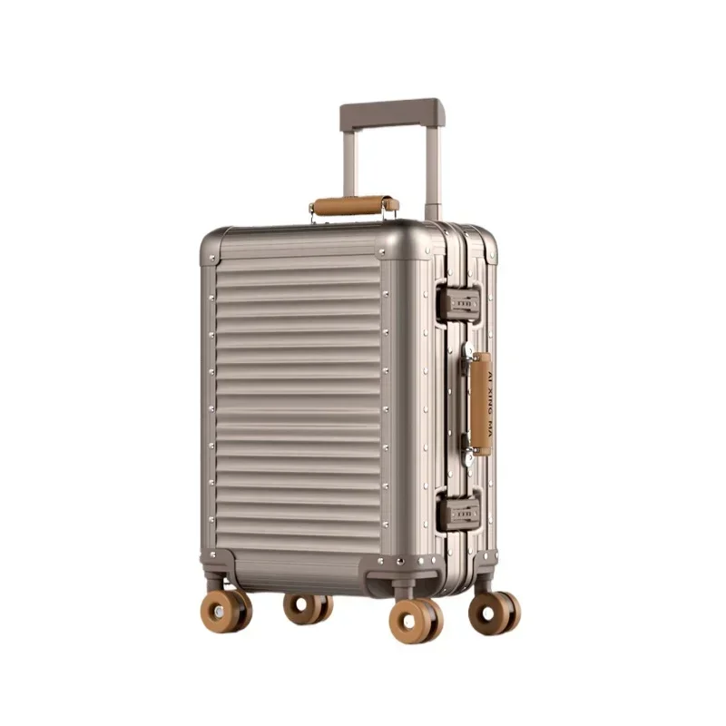 Multifunctional suitcase boarding aluminum alloy thickened