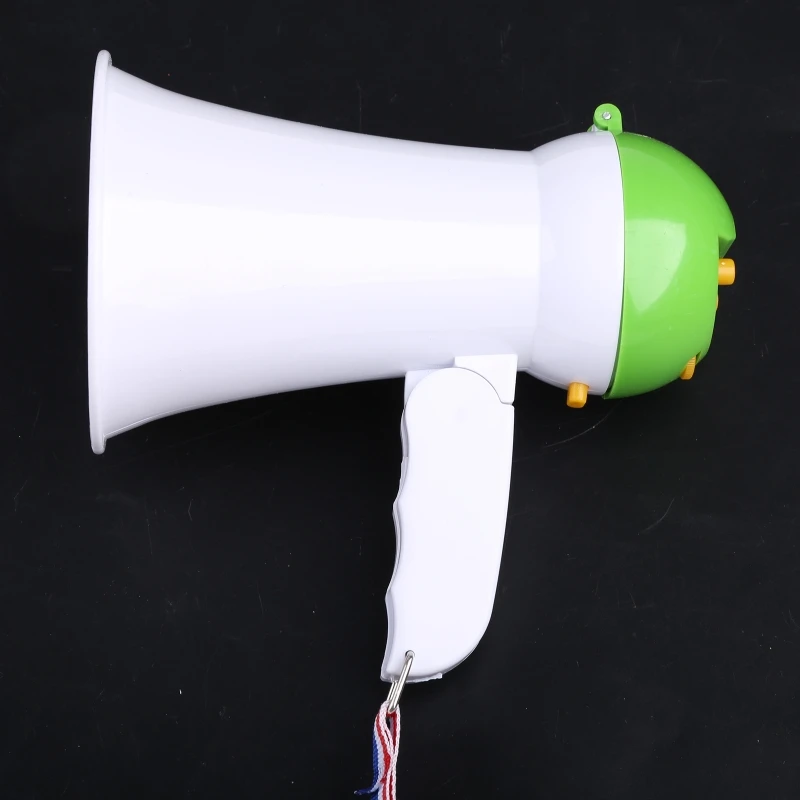 Mini Handheld Megafone Amplificador, Bullhorn Alto-falante