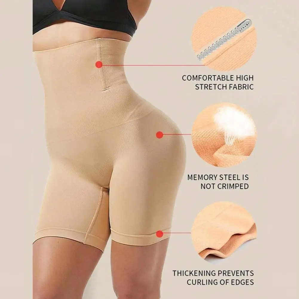 Women Shaping Pants Tummy Control Underwear Butt Lifter Seamless Design High-Elastic Fabric Body Shaper