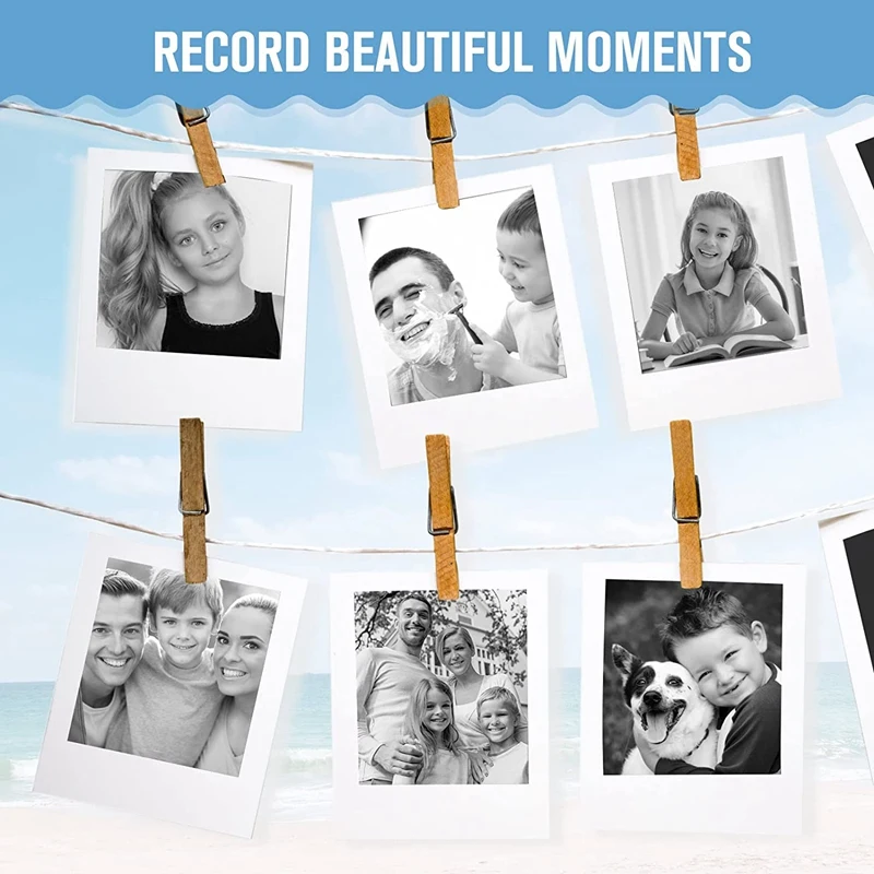 Kids Camera Print Paper,12 Rolls 57X30mm Photo Print Thermal Paper Rolls Instant Print Camera Refill Paper