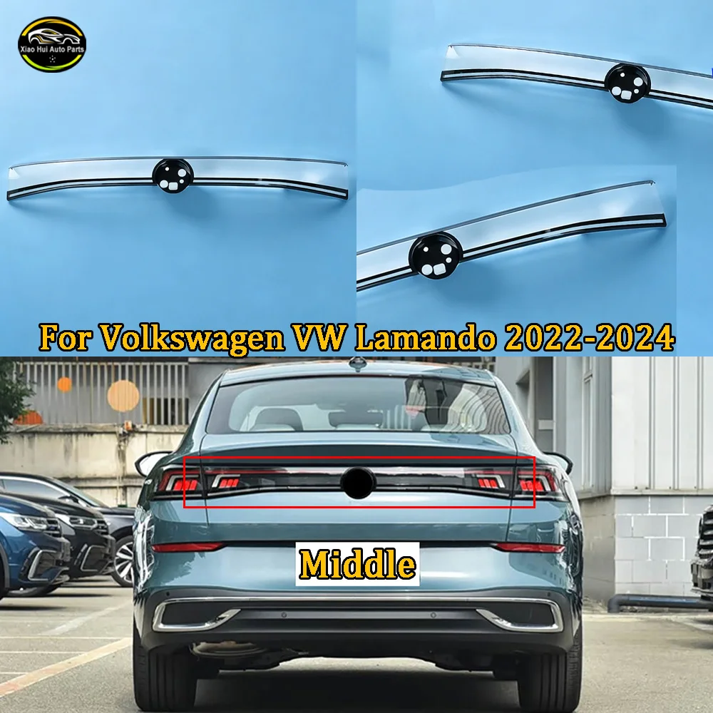 

Through Light Lampshade Car Internal Spare Parts Rear Taillight Shell Lampshade Caps 2022--2024 For Volkswagen VW Lamando
