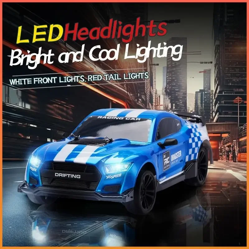 

GTR Model 8616 Children's Christmas Gift 2.4G remote control car with LED lights 4X4 remote control drift car professional racin