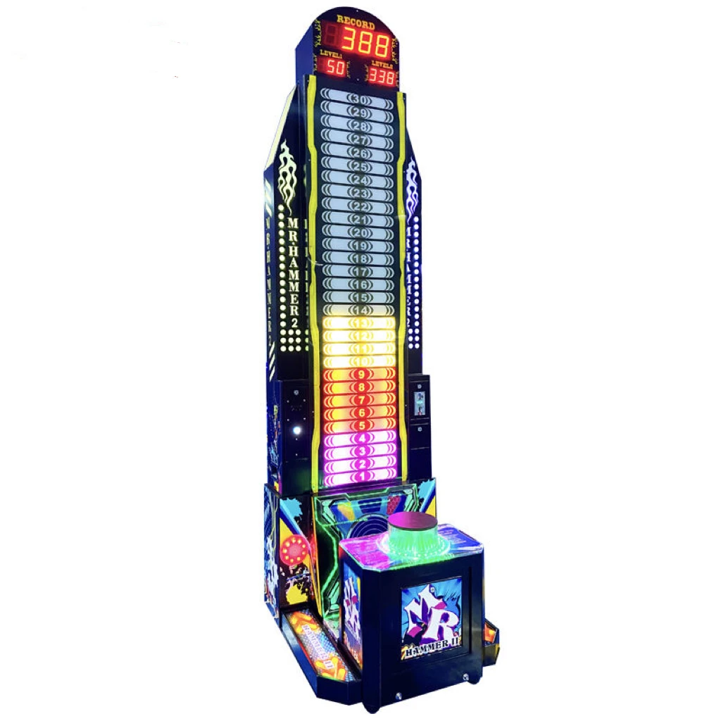 Manufacturer Boxing Arcade Game Machine Coin Operated Games Power Hammer Sport Boxing Punch Machine