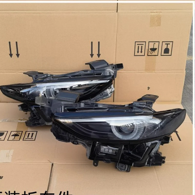 

Передняя фара автомобиля, светодиодная фара в сборе для Mazda 3/Axela2020-2024, светодиодные DRL дневные ходовые огни, указатель поворота, автомобильные аксессуары