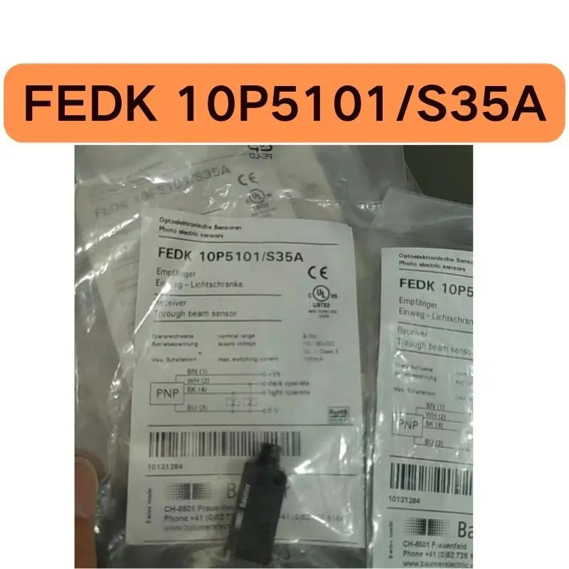 fedk sensor fotoeletrico 10p5101 s35a em estoque entrega rapida novo 01