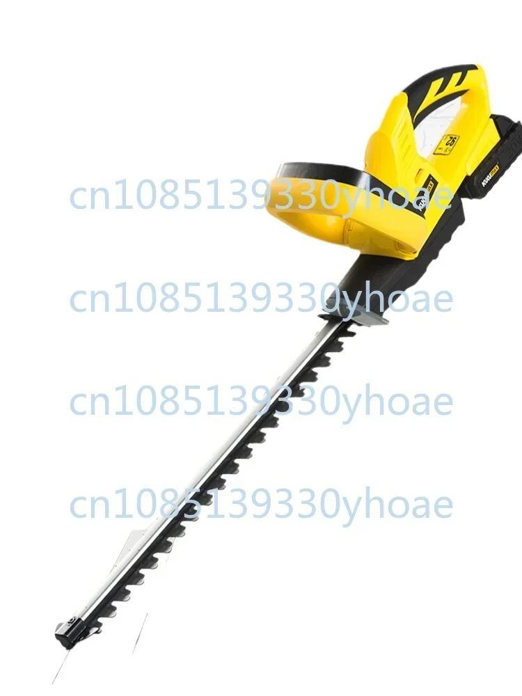 Electric hedge trimmer, pruner, portable electric fence scissor 20V lithium battery rechargeable type