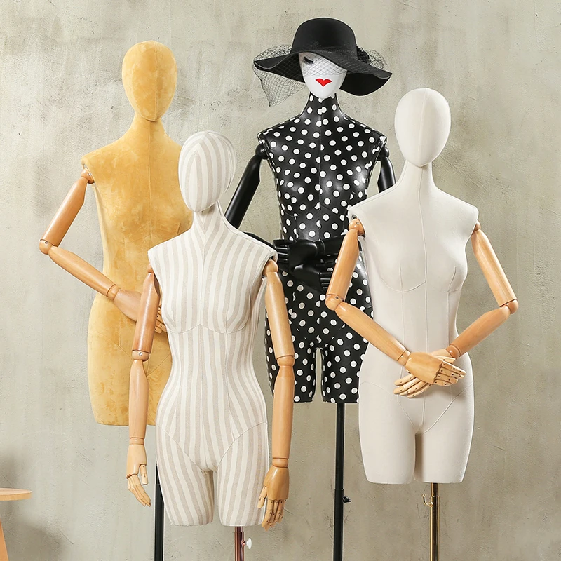 High Quality Woman White Mannequin for Clothes Display