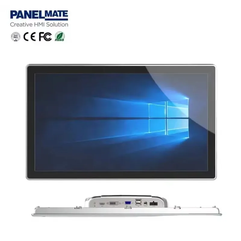 18.5 Inch High Quality Industrial Beckhoff DVI VGA Display Interface Resistive Screen LCD  for Business Applications