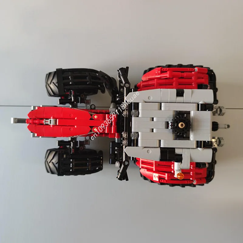 1137PCS Massey Ferguson 7480 Tractor Model Moc Building Blocks Diy Creative Educational Stacking Bricks Toy Kid Christmas gifts