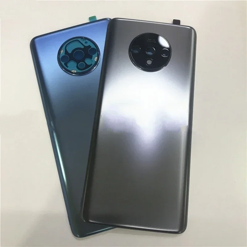 3D Glass for Oneplus 7T Battery Cover Rear Door with Camera Lens Replacement Part