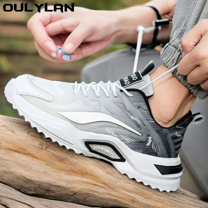 

Oulylan Spring Men's Shoes 2025 New Sports and Leisure Youth Mesh Versatile Trendy Shoes Breathable Shoes