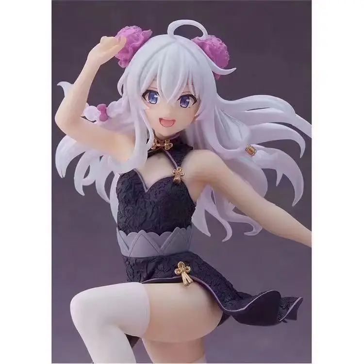 19cm Anime The Journey Of Elaina Figures Cute Anime Girl Women'S Solid Figures Collection Ornament Gift Pvc Model Ornaments Toys