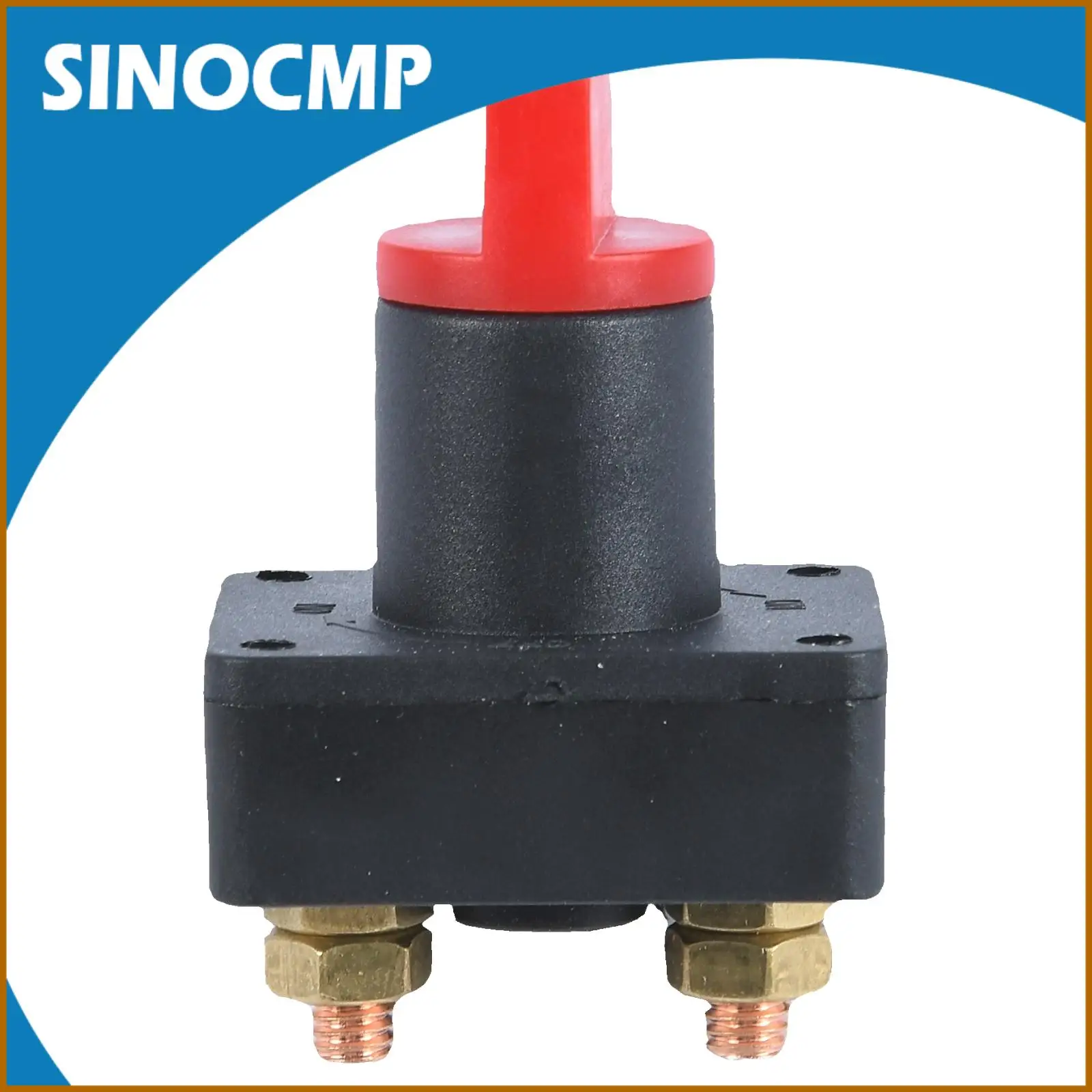 

300A Heavy Duty Battery Master Disconnect Rotary Cut Off Isolator Switch ON/OFF for Boat Yacht Marine Car Truck RV Bus Trailer