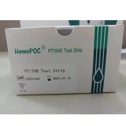 INR coagulometro INR testing machine PT Mpintiring system 24pcs PT INR test strips