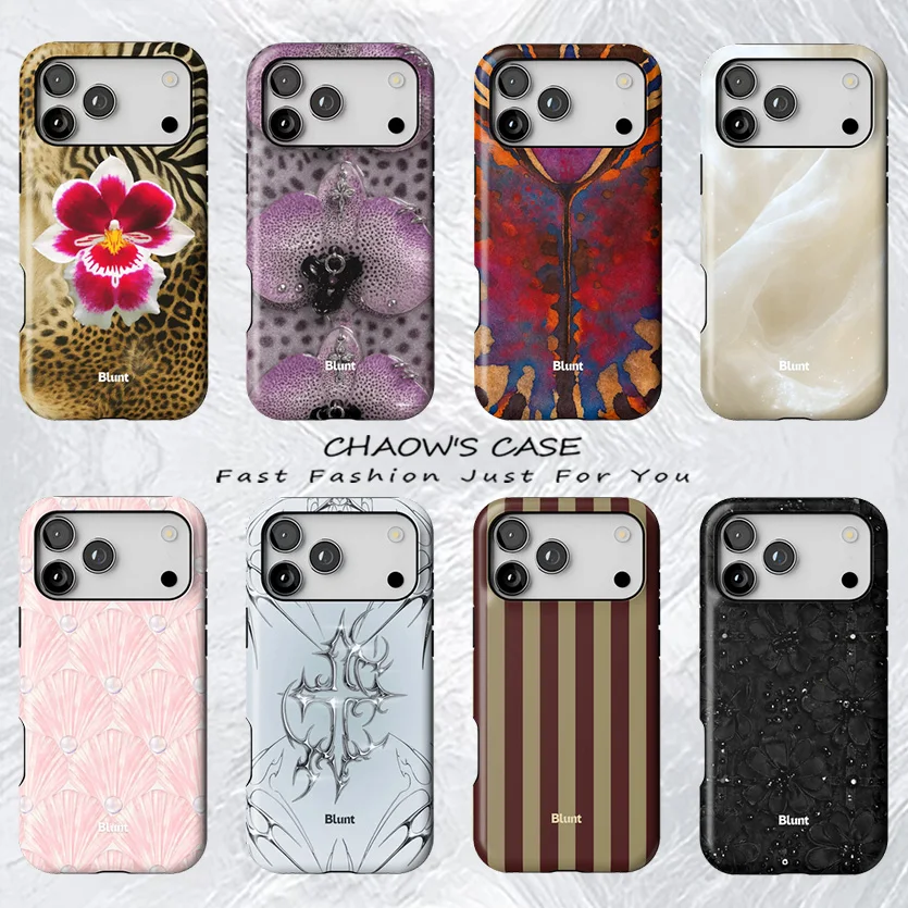 

Luxury BluntS Retro Marble texture Phone Case for iPhone 17 17e 16e 16 15 14 13 12 11 Air Pro Max Plus Double-layer Back Cover