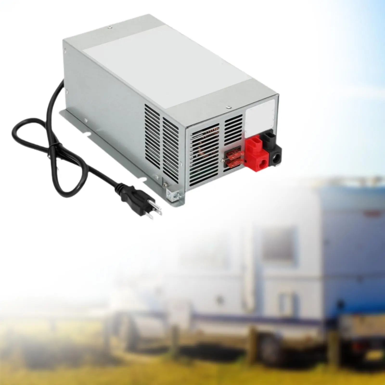 

Deck Mount Converter Charger Metal WF-9855 for Rvs Campers Practical Accessory