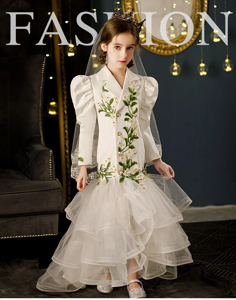 4 Teile/los Farbe Paar Blume Grün Blatt Patch Hochzeit Kleid Organza Spitze Trim DIY Schal Schleier Bühne Kleidung Applique Schmücken – Detail 2