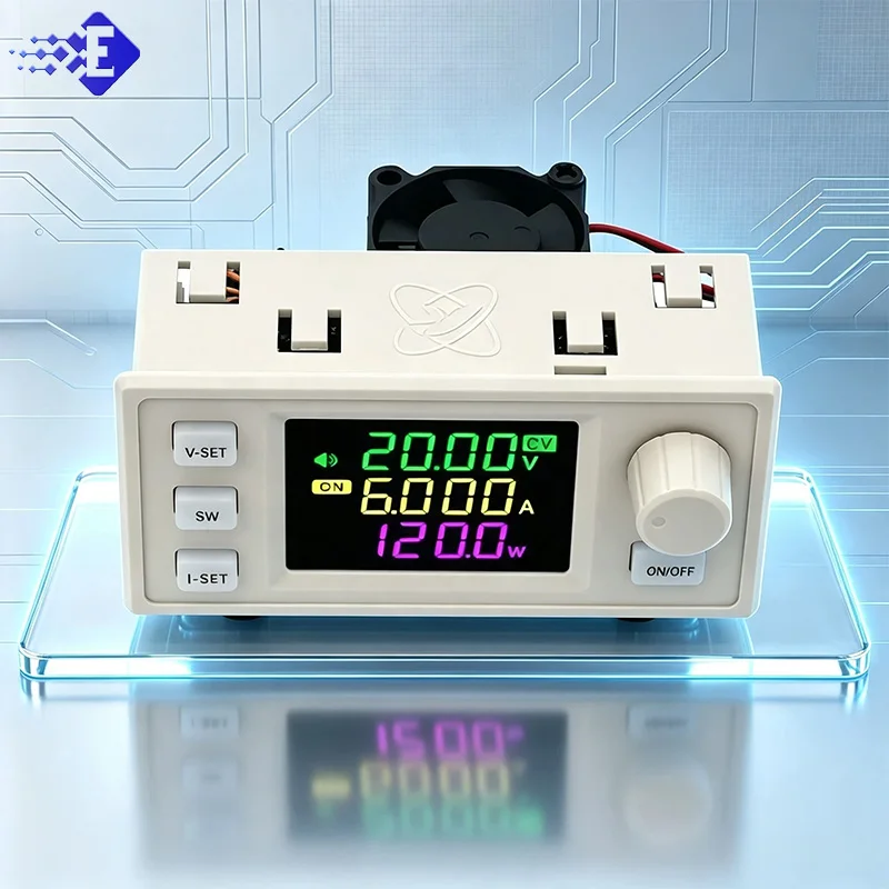Step Up Down Converter Mppt Solar Charging Module 0-36v 0-6a 120w Adjustable Power Supply Module With Protection Functions