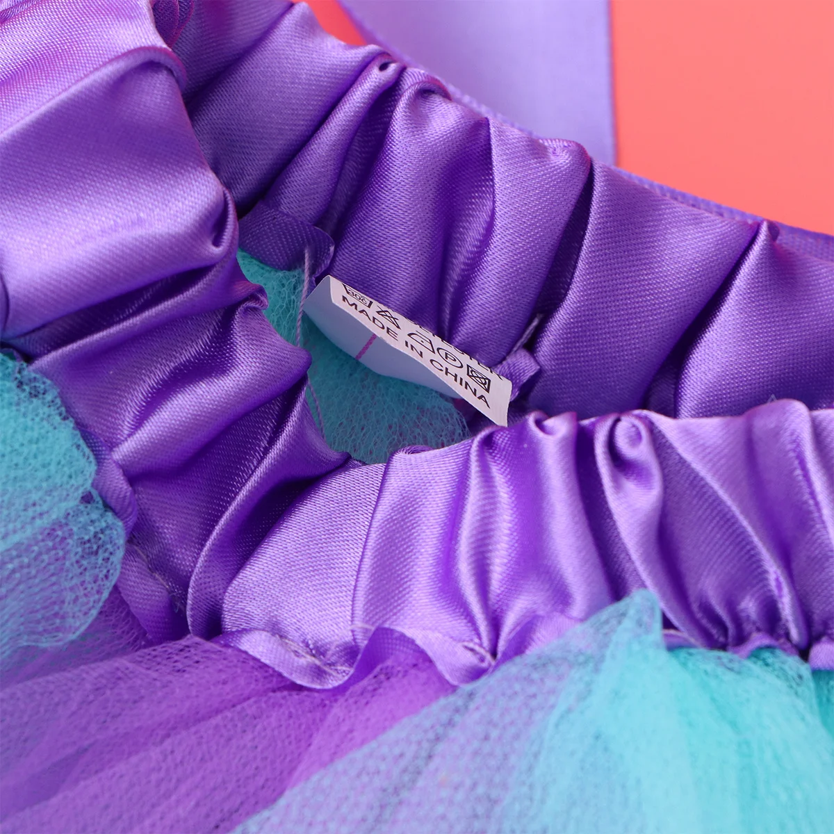 

Юбка-пачка из тюля для девочек, размер S, повязка на голову с русалкой, праздничная юбка для дня рождения для девочек, мягкая, удобная, прочная