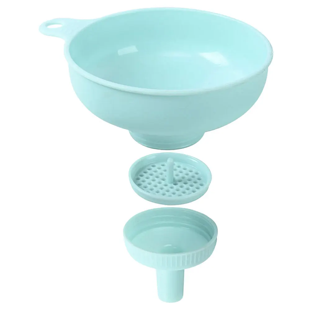 

Wide Mouth Large Plastic Funnel Kitchen Funnel for Filling Bottles Oil Jam Liquid Transfer Kitchen Gadget