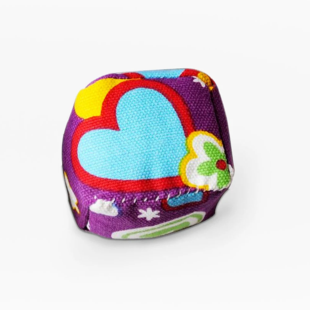 

4pcs Plastic Sandbags Square Supple Portable Throwing Game Toys Kids Playthings Safe Outdoor Fun Recreation