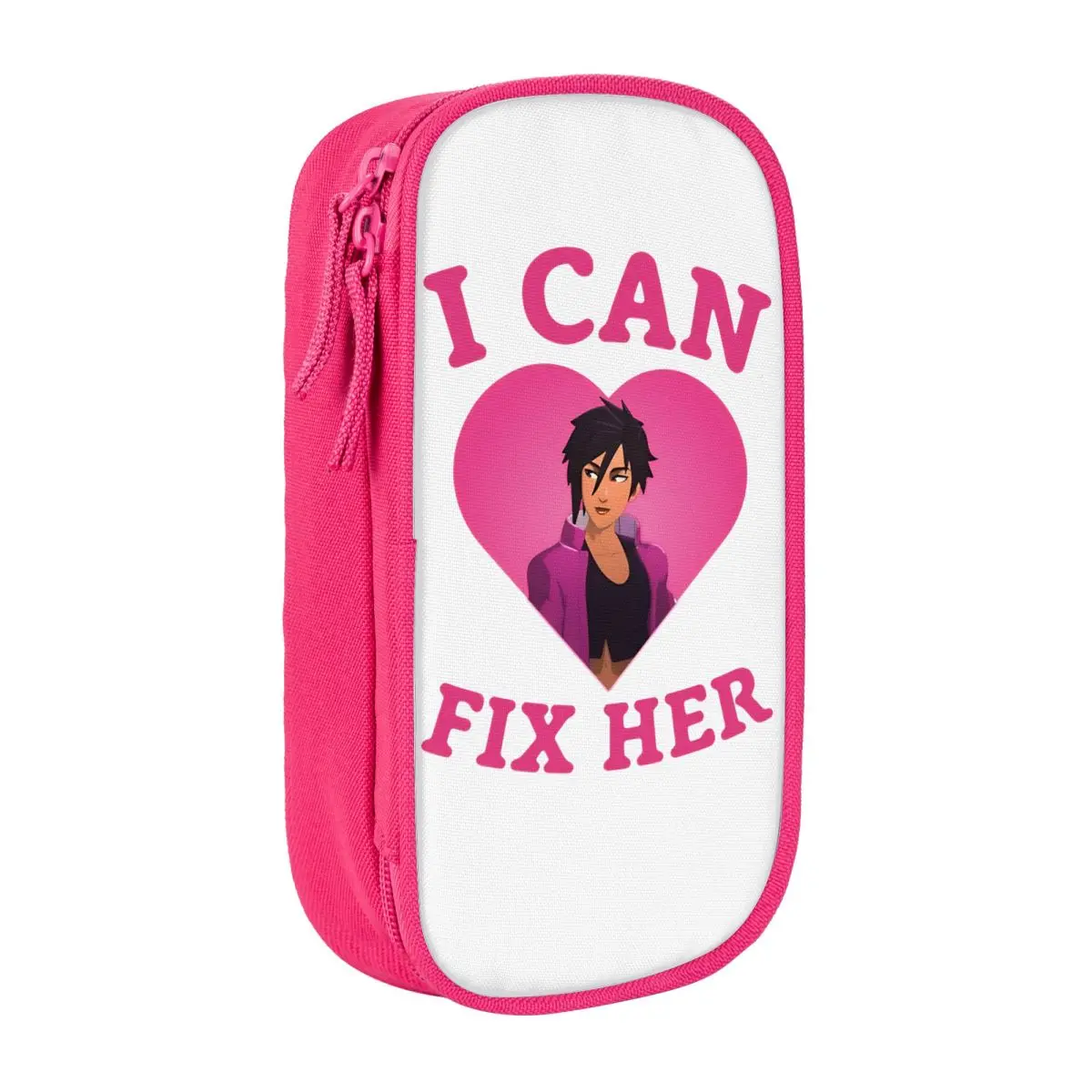 I Can Fix Her Invisigal Pencil Cases Dispatch Game Pen Box Bag Student Large Storage Students School Cosmetic Pencil Box