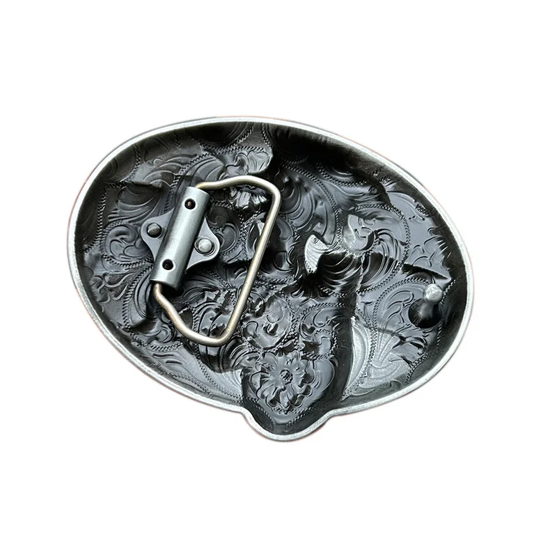 مشبك حزام دراجة نارية من سبائك الزنك رعاة البقر الغربية #3